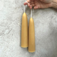 british beeswax stubby candles husk and honey london