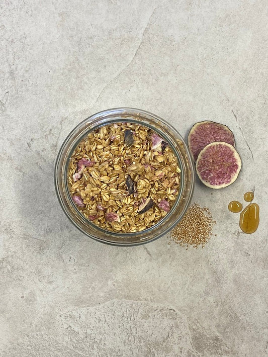 Fig and Honey Granola - Husk and Honey Bakery London