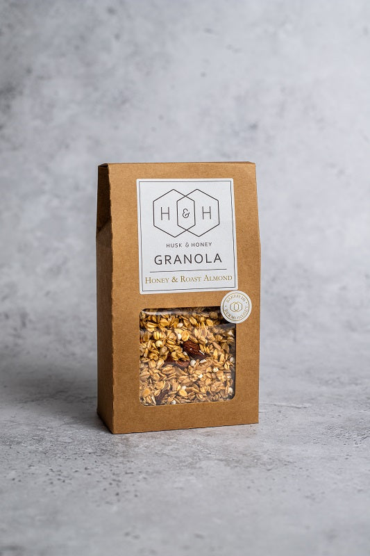 Honey & Roast Almond Granola - Husk & Honey London