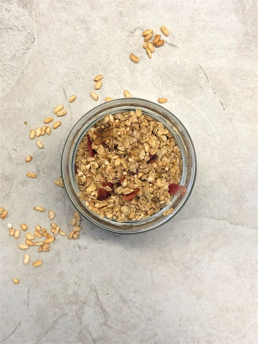 Peach & Nectarine Crisp Granola