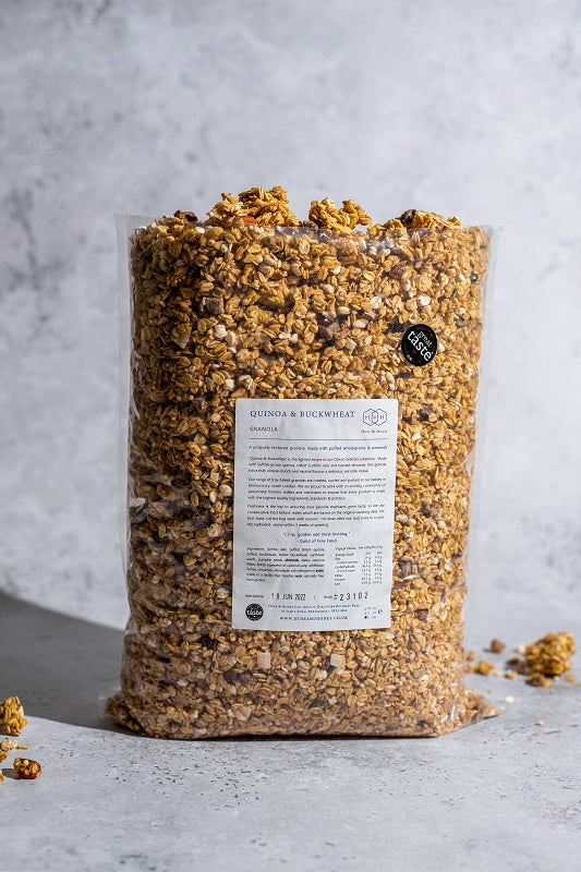 Quinoa & Buckwheat Granola - Husk & Honey London