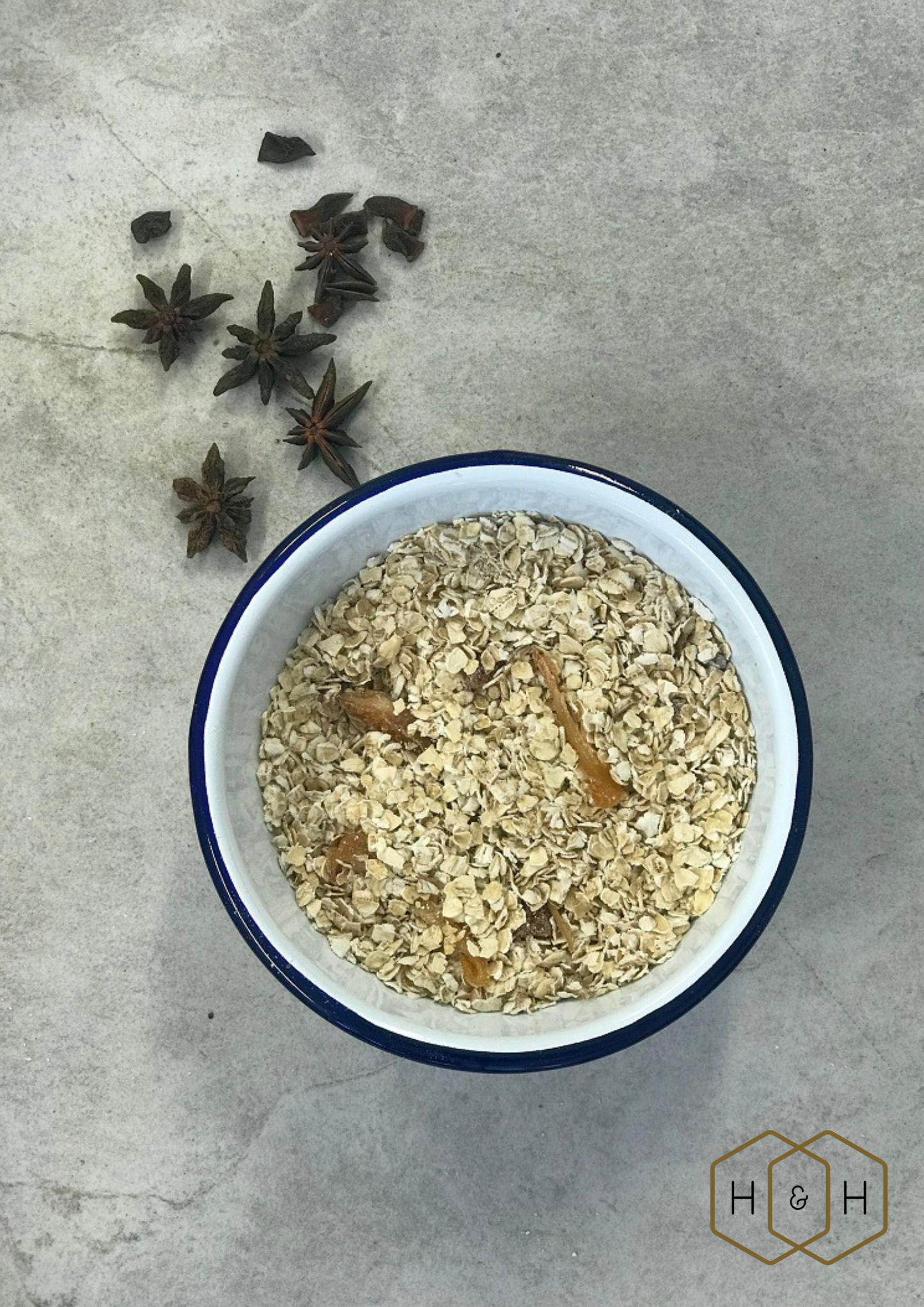 Pear & Star Anise Porridge - Husk and Honey Granola London