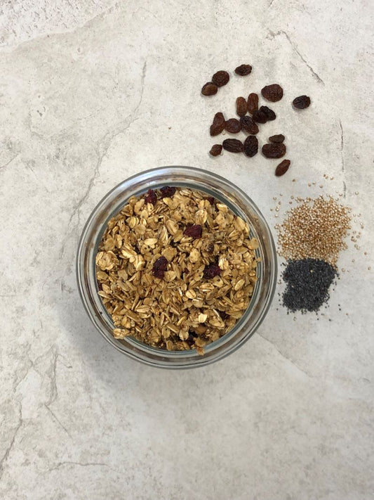 Walnut & Grape Molasses Granola