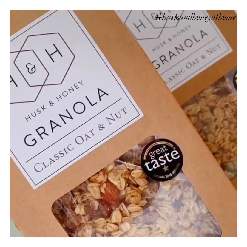 Classic Oat & Nut Granola - Husk & Honey London