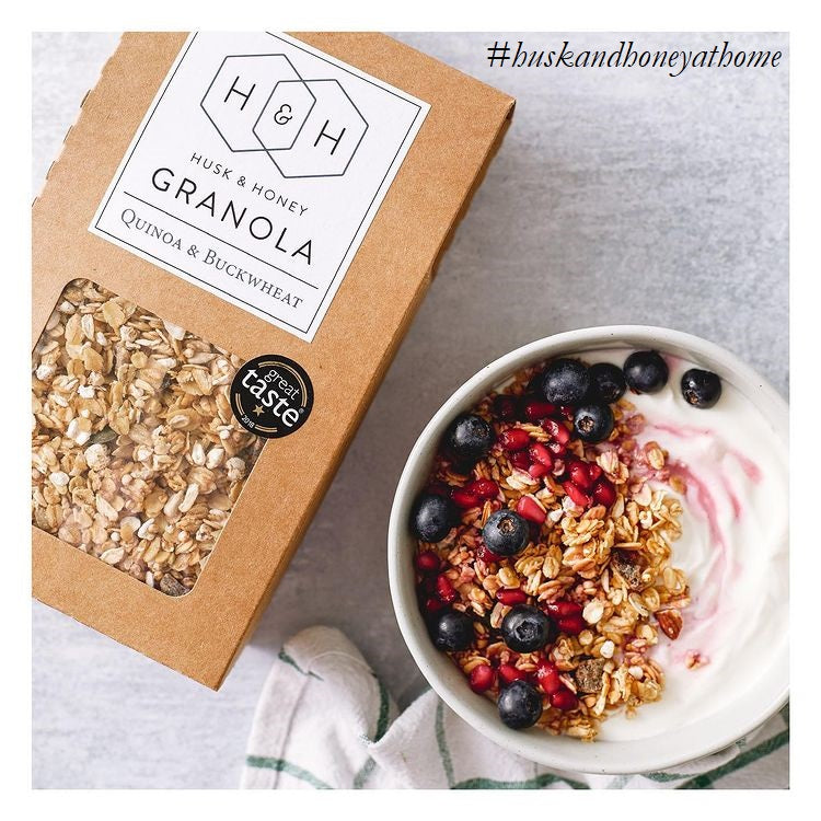 Quinoa & Buckwheat Granola - Husk & Honey London